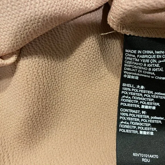 🎉 HOST PICK 🎉 Bebe Ruffle Short Sleeve Cold Shoulder Satin Top Size 12 NWT - Picture 8 of 11